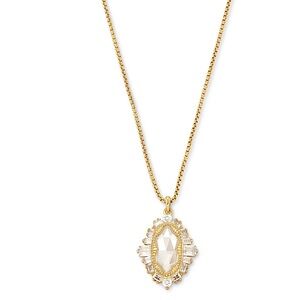 Kendra Scott Crystal Kapri Long 28” Pendant Necklace New